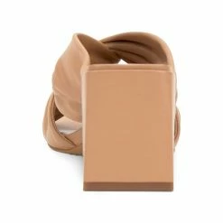 Outlet 😍 Vince Camuto 👩 Women's Jenabie Twist Block Heel 🩴 Sandals Sandstone 🛒 -Vince Camuto Sales Store unnamed file 1014