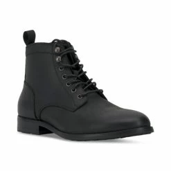 New 🔥 Vince Camuto Men's Lannie Leather Jack Boot Black 🔥