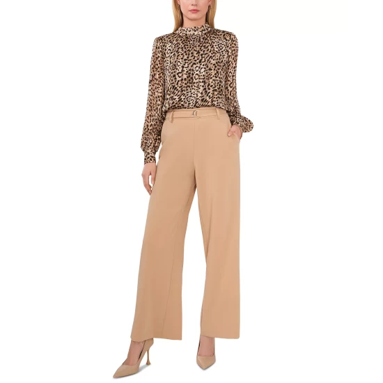 Deals 😍 Vince Camuto Printed V-Neck Blouse Black 🌟 2 Deals 😍 Vince Camuto Printed V-Neck Blouse Black 🌟 - Image 2