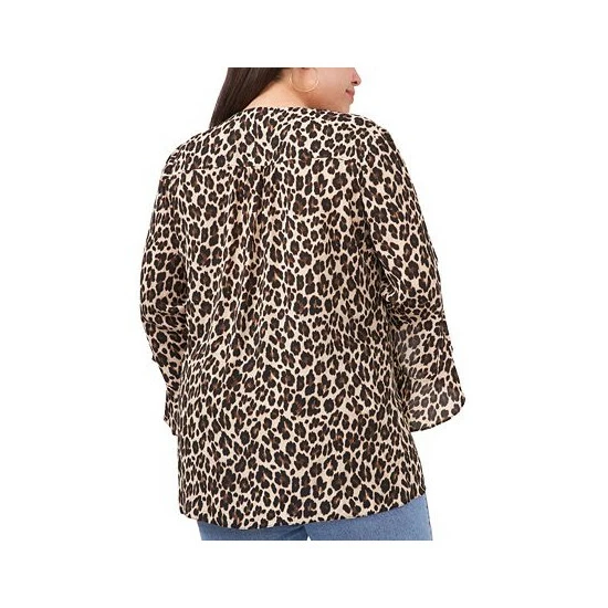 Hot Sale ๐ Vince Camuto Plus Size Leopard-Print Top โ 2 Hot Sale ๐ Vince Camuto Plus Size Leopard-Print Top โ - Image 2