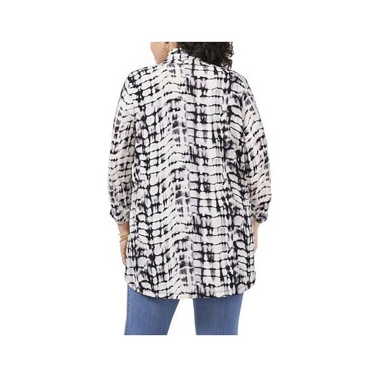 Best reviews of ✔️ Vince Camuto Plus Size Tie Dye Shawl Cardigan Rich Black 💯 3 Best reviews of ✔️ Vince Camuto Plus Size Tie Dye Shawl Cardigan Rich Black 💯 - Image 3