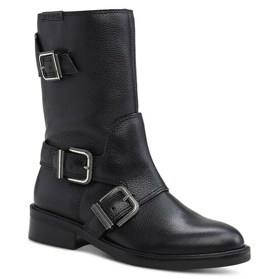 Best Sale ๐ Vince Camuto ๐ฉ Women's Alicenta Buckled Moto Booties Black โจ 1 Best Sale ๐ Vince Camuto ๐ฉ Women's Alicenta Buckled Moto Booties Black โจ