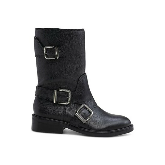 Best Sale ๐ Vince Camuto ๐ฉ Women's Alicenta Buckled Moto Booties Black โจ 2 Best Sale ๐ Vince Camuto ๐ฉ Women's Alicenta Buckled Moto Booties Black โจ - Image 2