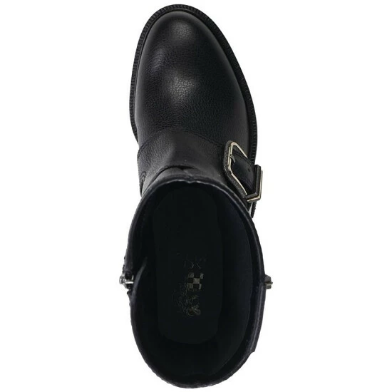 Best Sale ๐ Vince Camuto ๐ฉ Women's Alicenta Buckled Moto Booties Black โจ 4 Best Sale ๐ Vince Camuto ๐ฉ Women's Alicenta Buckled Moto Booties Black โจ - Image 4