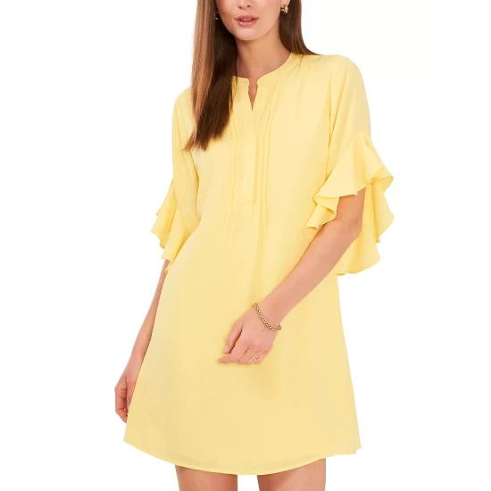 Best reviews of ✨ Vince Camuto 👩 Women's Ruffle-Sleeve 👗 Dress Sunburst 🤩 4 Best reviews of ✨ Vince Camuto 👩 Women's Ruffle-Sleeve 👗 Dress Sunburst 🤩 - Image 4