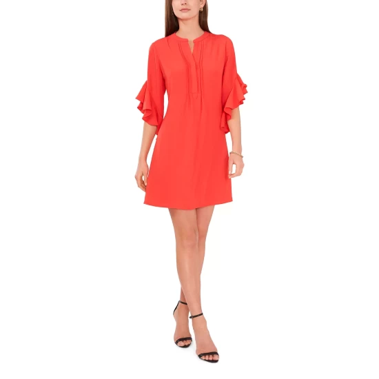 Best reviews of ✨ Vince Camuto 👩 Women's Ruffle-Sleeve 👗 Dress Sunburst 🤩 5 Best reviews of ✨ Vince Camuto 👩 Women's Ruffle-Sleeve 👗 Dress Sunburst 🤩 - Image 5