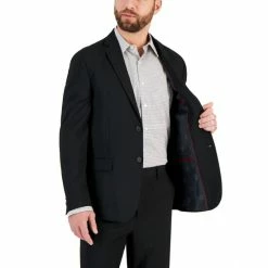 Flash Sale 😀 Vince Camuto Men's Slim-Fit Suit Jacket Black 🎁 -Vince Camuto Sales Store unnamed file 1177