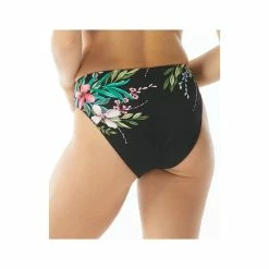 Best deal 👏 Vince Camuto 👩 Women's Reversible Mid-Rise High-Leg 👙 Bikini Bottoms Black 🎁 -Vince Camuto Sales Store unnamed file 1214