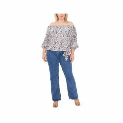 Brand new ๐ Vince Camuto Plus Size Snake-Print Off-The-Shoulder Balloon-Sleeve Blouse Blue Cloud โญ 7 Brand new ๐ Vince Camuto Plus Size Snake-Print Off-The-Shoulder Balloon-Sleeve Blouse Blue Cloud โญ -Vince Camuto Sales Store unnamed file 1218