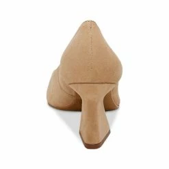 Best Pirce 💯 Vince Camuto 👩 Women's Hailenda Pointed-Toe Flare-Heel Pumps Coconut Cream Leather 🔥 -Vince Camuto Sales Store unnamed file 1307