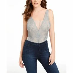 Budget 💯 Vince Camuto 👩 Women's Liza Bodysuit Lingerie, Online Only Aerial 🔥