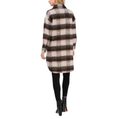 Top 10 👍 Vince Camuto 👩 Women's Printed Tiered Challis Maxi 👗 Dress Rust Floral 🥰