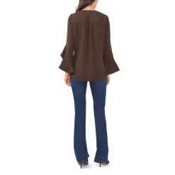 Top 10 ✨ Vince Camuto 👩 Women's Flutter-Sleeve Top Pomegranate Pink ⭐ -Vince Camuto Sales Store unnamed file 16