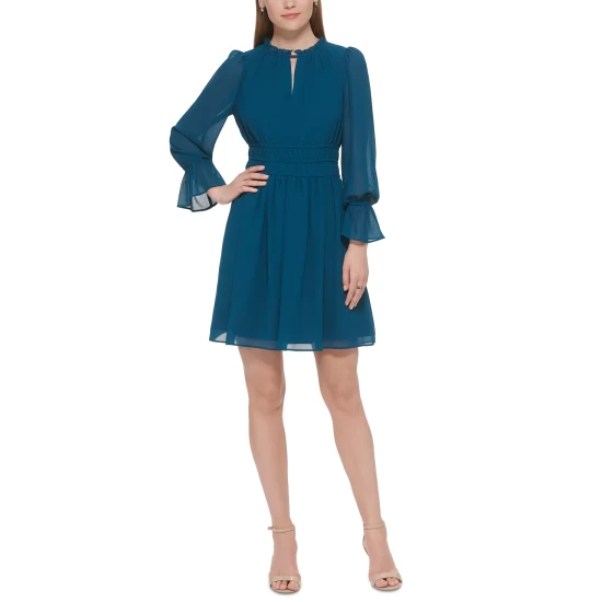 Best reviews of ๐งจ Vince Camuto ๐ฉ Women's Ruffled Shirred-Waist Chiffon ๐ Dress Magenta ๐ 5 Best reviews of ๐งจ Vince Camuto ๐ฉ Women's Ruffled Shirred-Waist Chiffon ๐ Dress Magenta ๐ - Image 5