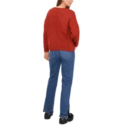 Best reviews of 🎁 Vince Camuto V-Neck Sweater Heather Purple ❤️ -Vince Camuto Sales Store unnamed file 2