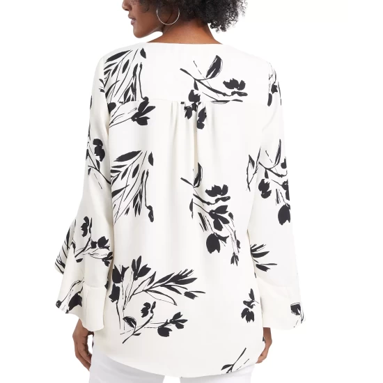 Best reviews of ๐ฅ Vince Camuto ๐ฉ Women's Printed V-Neck Ruffled-Sleeve ๐ Dress New Ivory ๐ 1 Best reviews of ๐ฅ Vince Camuto ๐ฉ Women's Printed V-Neck Ruffled-Sleeve ๐ Dress New Ivory ๐