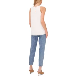 Best deal 🛒 Vince Camuto 👩 Women's Shirred-Neck Sleeveless Blouse New Ivory 🛒 -Vince Camuto Sales Store unnamed file 203