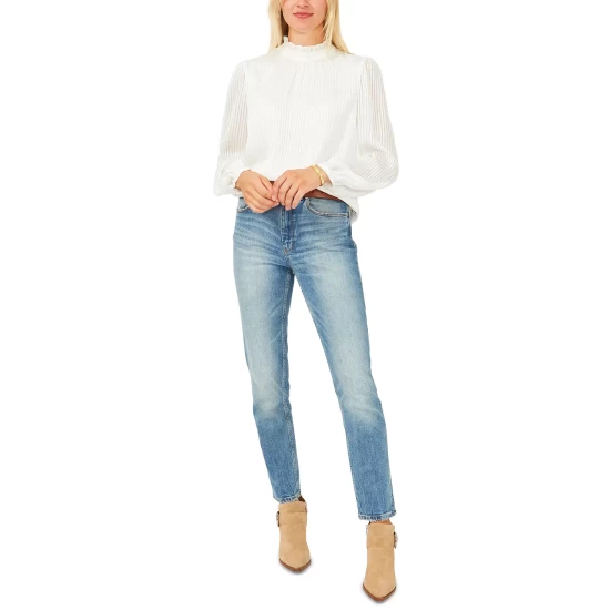 New ✔️ Vince Camuto Lace Cap-Sleeve Sheath 👗 Dress Med Blue 😍 4 New ✔️ Vince Camuto Lace Cap-Sleeve Sheath 👗 Dress Med Blue 😍 - Image 4