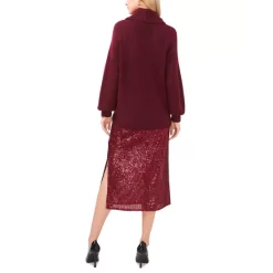 Best reviews of ✔️ Vince Camuto Drop-Shoulder Turtleneck Sweater Antique White ⭐