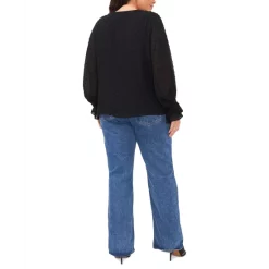 Deals 🛒 Vince Camuto Plus Size Clip Dot V-Neck Blouse Rich Black ❤️ 8 Deals 🛒 Vince Camuto Plus Size Clip Dot V-Neck Blouse Rich Black ❤️ -Vince Camuto Sales Store unnamed file 319