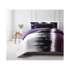 Promo ⌛ Vince Camuto Home Vince Camuto Mirrea King Comforter Set White/purple 🌟 -Vince Camuto Sales Store unnamed file 339