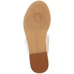 Budget 😉 Vince Camuto 👩 Women's Palennie Puffy Flat 🩴 Sandals White Swan 🔔 -Vince Camuto Sales Store unnamed file 348