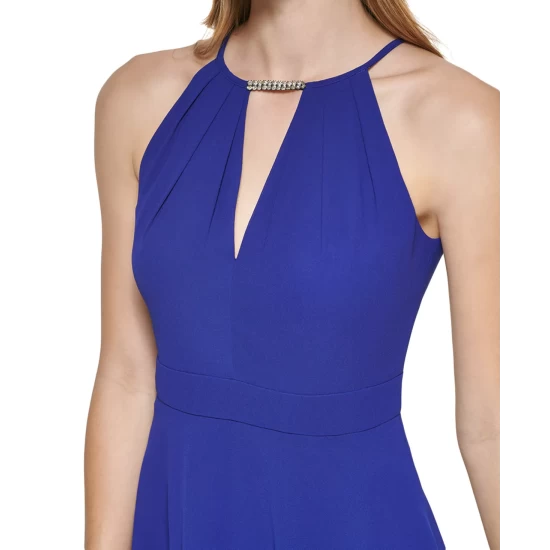Best deal ๐ฅ Vince Camuto Petite Halter-Neck Midi ๐ Dress Indigo โค๏ธ 5 Best deal ๐ฅ Vince Camuto Petite Halter-Neck Midi ๐ Dress Indigo โค๏ธ - Image 5