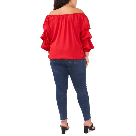 Budget β€οΈ Vince Camuto π© Women's Metallic Jacquard Cap-Sleeve π Dress Blue β¨ 3 Budget β€οΈ Vince Camuto π© Women's Metallic Jacquard Cap-Sleeve π Dress Blue β¨ - Image 3