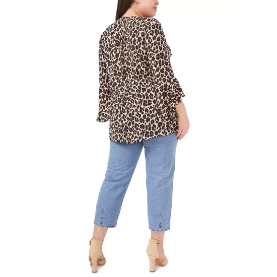 Hot Sale ๐ Vince Camuto Plus Size Leopard-Print Top โ 5 Hot Sale ๐ Vince Camuto Plus Size Leopard-Print Top โ - Image 5