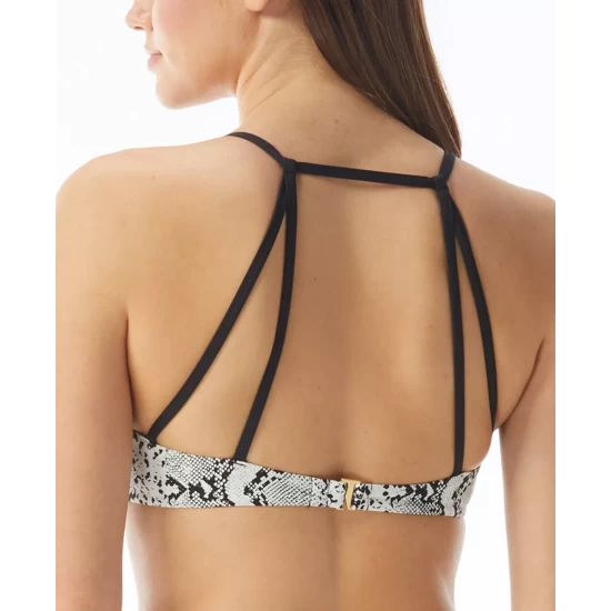 Best deal โ Vince Camuto ๐ฉ Women's ๐ฉ Women's Printed Strappy-Back ๐ Bikini Top Black โญ 3 Best deal โ Vince Camuto ๐ฉ Women's ๐ฉ Women's Printed Strappy-Back ๐ Bikini Top Black โญ - Image 3