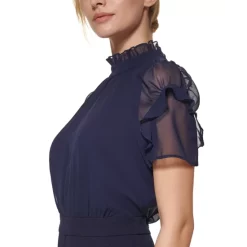 Budget π Vince Camuto π© Women's Printed Fit & Flare π Dress Wine β 8 Budget π Vince Camuto π© Women's Printed Fit & Flare π Dress Wine β -Vince Camuto Sales Store unnamed file 524