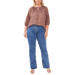 Discount 🔔 Vince Camuto 👩 Women's Mock-Neck Long-Sleeve Metallic 👗 Dress Black Gold 🥰 -Vince Camuto Sales Store unnamed file 528