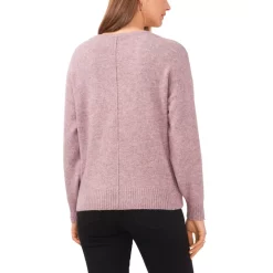 Coupon 😉 Vince Camuto 👩 Women's Mesh Bell-Sleeve Top Vermillion 🌟