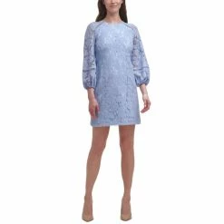 Promo ✔️ Vince Camuto Lace Shift 👗 Dress Sky 🎁