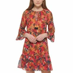 New ✔️ Vince Camuto 👩 Women's Printed Tie-Neck 👗 Dress Rust ⌛ 8 New ✔️ Vince Camuto 👩 Women's Printed Tie-Neck 👗 Dress Rust ⌛ -Vince Camuto Sales Store unnamed file 615