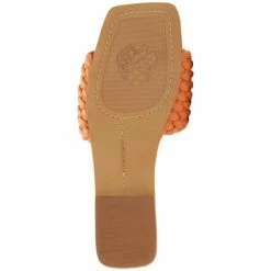 Wholesale 🤩 Vince Camuto 👩 Women's Arissa Woven Flat 🩴 Sandals Orange Ochre ✔️ -Vince Camuto Sales Store unnamed file 620