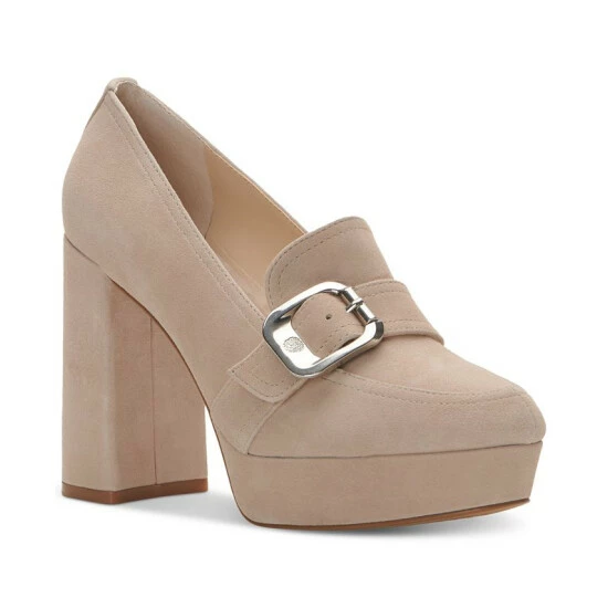 Best Sale ๐ Vince Camuto Grinilia Platform Loafers Almond Beige ๐ 1 Best Sale ๐ Vince Camuto Grinilia Platform Loafers Almond Beige ๐