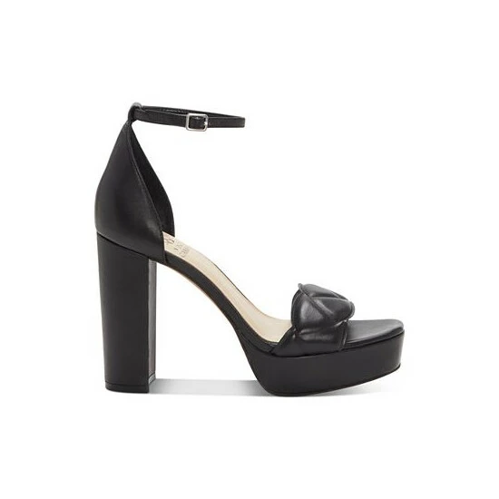 Best Pirce 💯 Vince Camuto 👩 Women's Mahgs Platform 🩴 Sandals Black 😉 2 Best Pirce 💯 Vince Camuto 👩 Women's Mahgs Platform 🩴 Sandals Black 😉 - Image 2