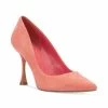 Best Pirce 👍 Vince Camuto 👩 Women's Cadie Pumps Ultra Coral Suede 👏