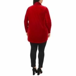 New 🧨 Vince Camuto Plus Size Open-Front Long-Sleeve Cardigan Rich Black 🧨 -Vince Camuto Sales Store unnamed file 703