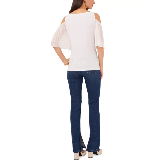 Discount π€© Vince Camuto π© Women's Metallic Tie-Back Sleeveless Blouse Rich Black π 2 Discount π€© Vince Camuto π© Women's Metallic Tie-Back Sleeveless Blouse Rich Black π - Image 2