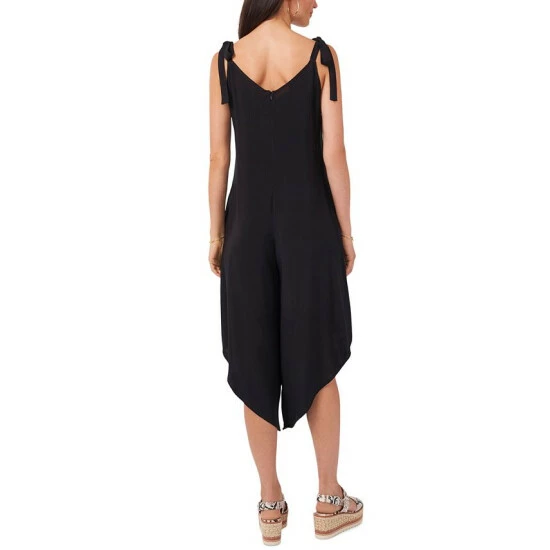 Best deal ๐ฅฐ Vince Camuto Solid Tie-Shoulder Cascading Jumpsuit Rich Black โ๏ธ 2 Best deal ๐ฅฐ Vince Camuto Solid Tie-Shoulder Cascading Jumpsuit Rich Black โ๏ธ - Image 2