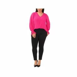 Deals 🛒 Vince Camuto Plus Size Clip Dot V-Neck Blouse Rich Black ❤️ 7 Deals 🛒 Vince Camuto Plus Size Clip Dot V-Neck Blouse Rich Black ❤️ -Vince Camuto Sales Store unnamed file 752