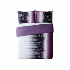 Outlet 🎁 Vince Camuto Home Vince Camuto Mirrea Full/Queen Comforter Set White/purple 😉 -Vince Camuto Sales Store unnamed file 779