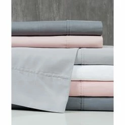 Hot Sale ๐ Vince Camuto Home Vince Camuto 1000TC CVC 6 Piece Queen Sheet Set Light Grey โจ