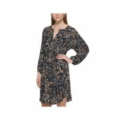 Best Pirce 🤩 Vince Camuto 👩 Women's Printed Balloon-Sleeve Belted 👗 Dress Black Multi ✔️ 7 Best Pirce 🤩 Vince Camuto 👩 Women's Printed Balloon-Sleeve Belted 👗 Dress Black Multi ✔️ -Vince Camuto Sales Store unnamed file 806