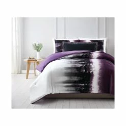 Promo ⌛ Vince Camuto Home Vince Camuto Mirrea King Comforter Set White/purple 🌟 -Vince Camuto Sales Store unnamed file 811