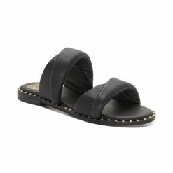 Budget ๐ Vince Camuto ๐ฉ Women's Palennie Puffy Flat ๐ฉด Sandals White Swan ๐