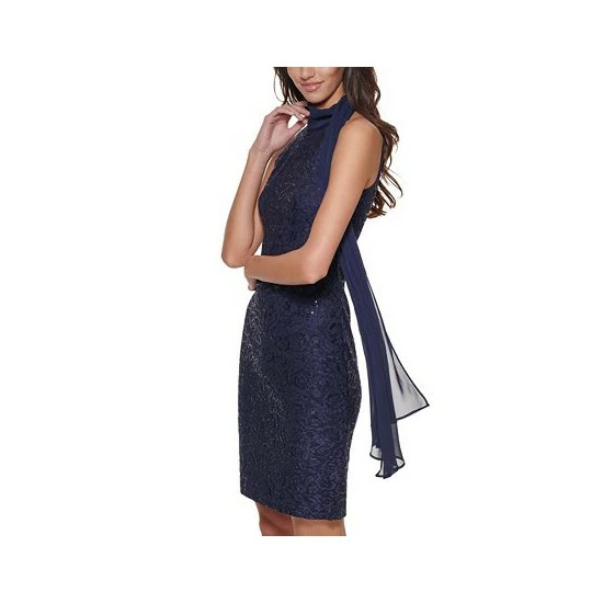Flash Sale โจ Vince Camuto Petite Lace Bodycon ๐ Dress Navy ๐ 3 Flash Sale โจ Vince Camuto Petite Lace Bodycon ๐ Dress Navy ๐ - Image 3