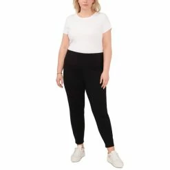 Buy 🥰 Vince Camuto Plus Size Ponté-Knit Leggings Rich Black 😀 -Vince Camuto Sales Store unnamed file 886
